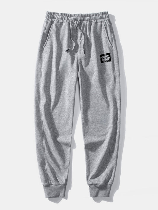 Number 23 Print Jogging Pants